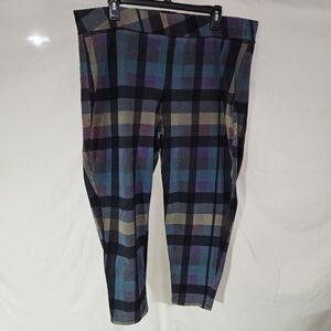 Torrid Plaid Leggings in Multicolor